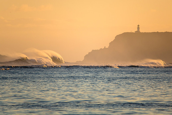 Kīlauea Point Sunrise from 'Anini Beach