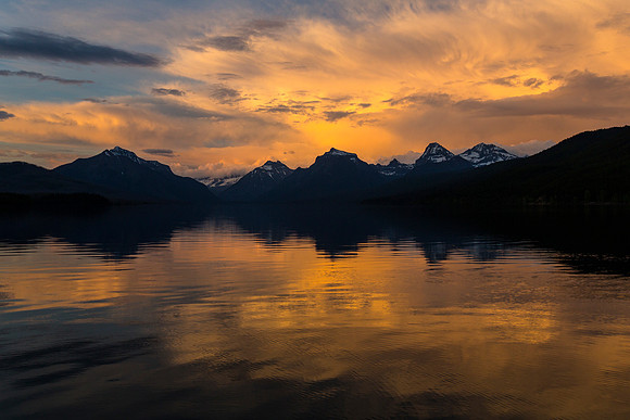 Lake McDonald Sunset - 5:26:15