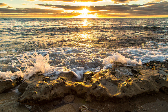 Sunrise at Kapa'a (2)
