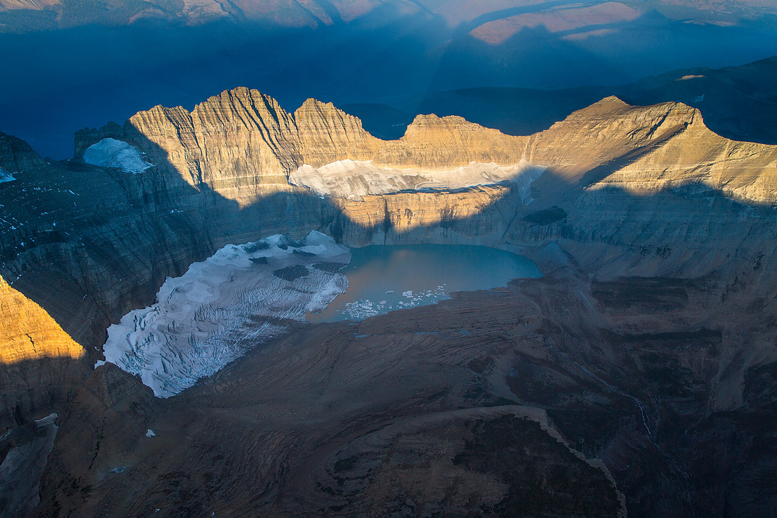Grinnell, Salamander, and Gem Glaciers