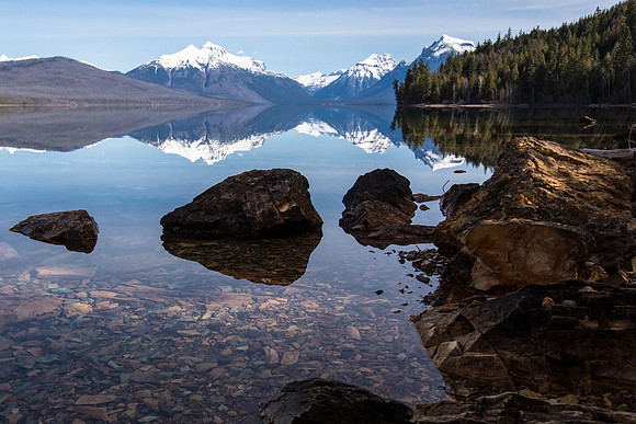 Morning Reflections at Lake McDonald