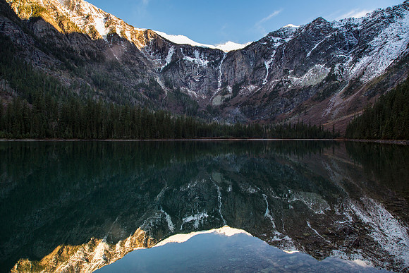 Avalanche Lake Reflection 11-15-15
