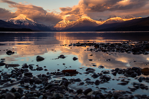 Lake McDonald Fall Sunset 11.16.15