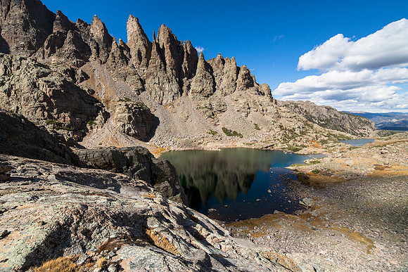 Sky Pond and Lake of Glass