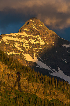 Lone Walker Mountain Portrait