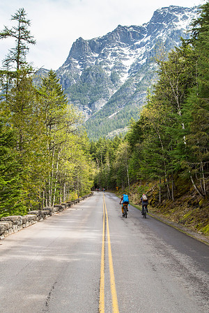 Riding Along McDonald Creek