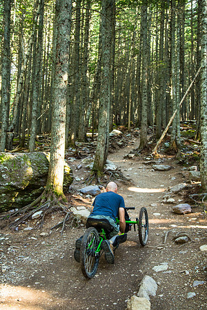 Avalanche Lake Hike with Off-road Wheelchair 10