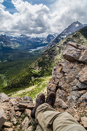 Relaxing on Spot Mountain