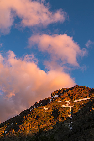 Sunrise over Rising Wolf Mountain (2)