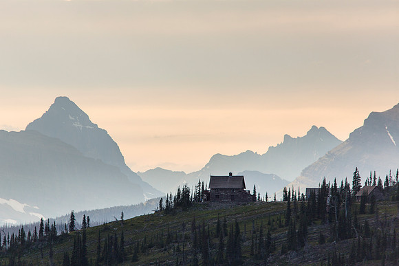 Granite Park Chalet Sunset