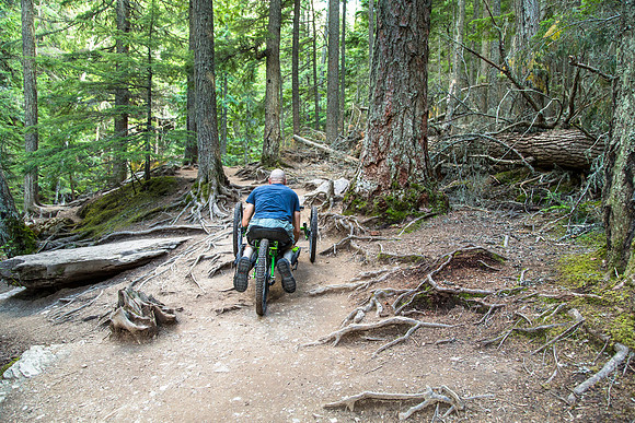 Avalanche Lake Hike with Off-road Wheelchair 00