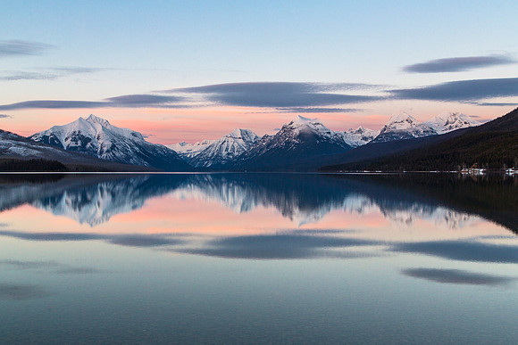 Lake McDonald at Dusk 2.23.16