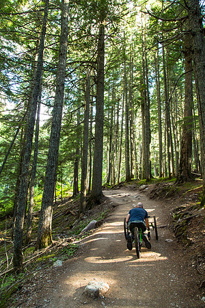 Avalanche Lake Hike with Off-road Wheelchair 11