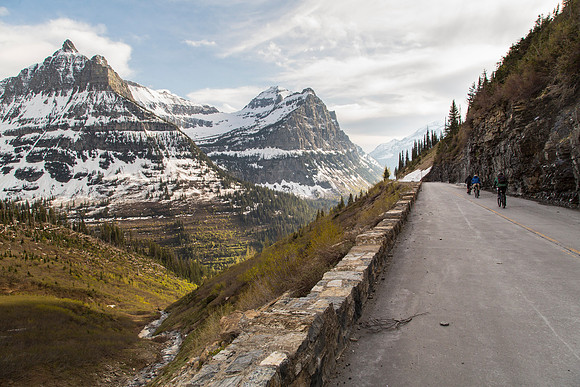 Bikers Near the Weeping Wall