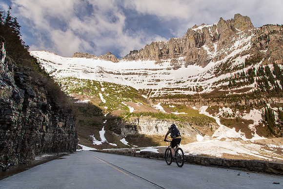 Bo Riding Past the Weeping Wall