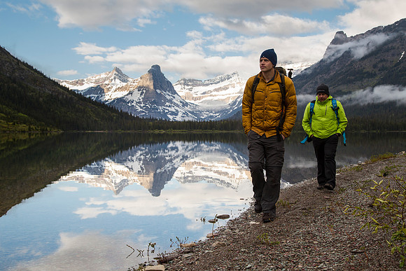 Nick and James at Cosley Lake