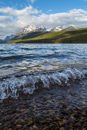 Bowman Lake Shoreline Portrait