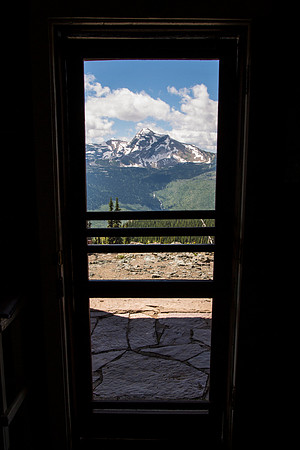 View From the Granite Park Chalet Front Door