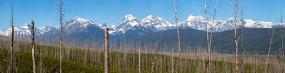 View From Camas Creek Road Panorama 4.19.16