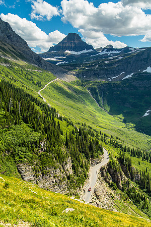 Going-to-the-Sun Road and Reynolds Mountain