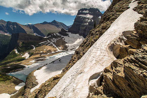 Salamander and Grinnell Glaciers