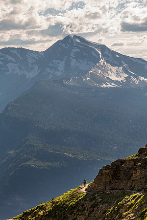 Corrie and Heavens Peak Portrait