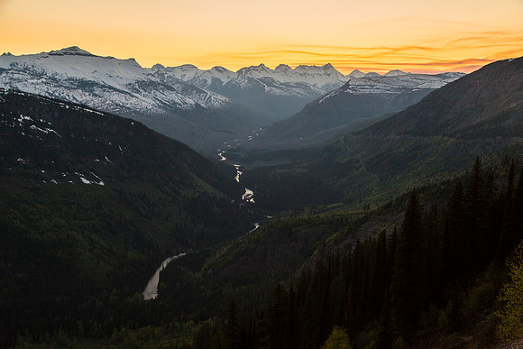 McDonald Valley Sunset Upvalley