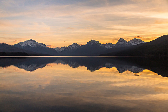 Lake McDonald Sunrise 4.12.16