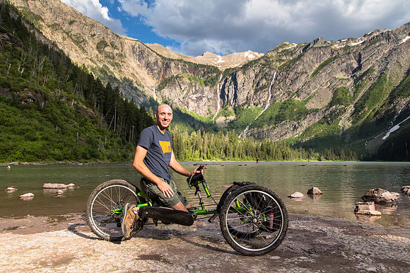 Avalanche Lake Hike with Off-road Wheelchair 13