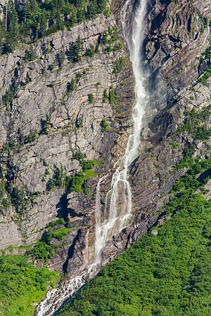 Geologic Folds Above Avalanche Lake