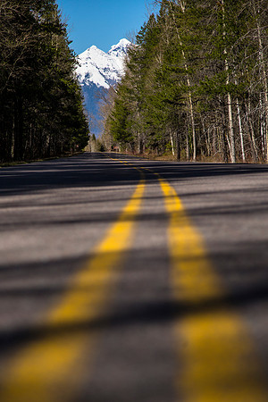 Going-to-the-Sun Road Near Apgar