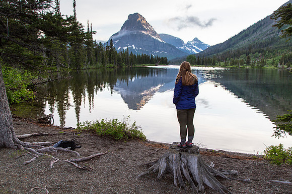 Emily at Pray Lake