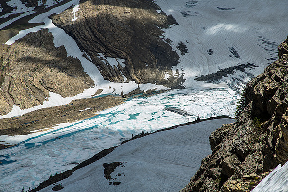 Grinnell Glacier From the Garden Wall