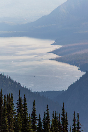 Lake McDonald and Historic DeSmet from Highline Trail (2)