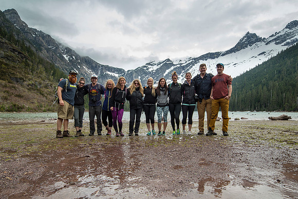 Group at Lake McDonald