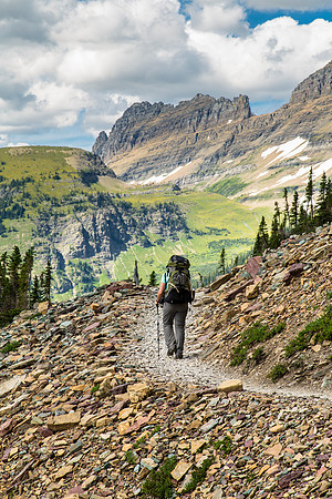 Corrie and Haystack Butte