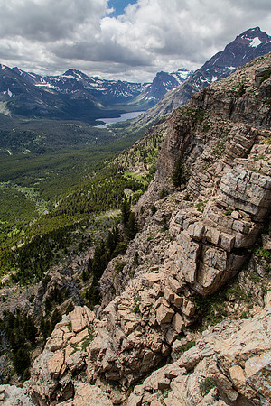 Two Medicine Lake From Spot Mountain