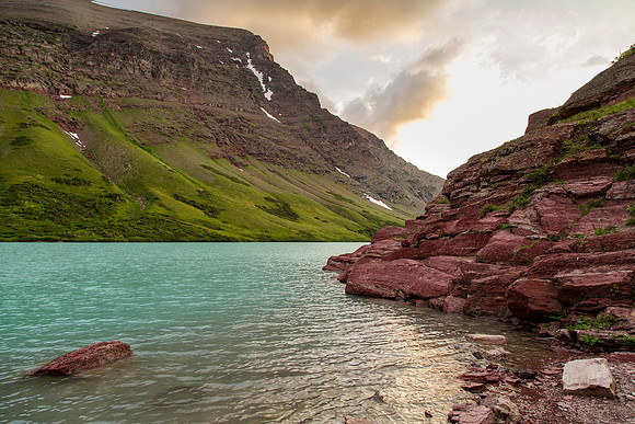Cracker Lake at Sunrise (4)