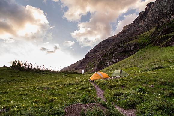 Cracker Lake Campground Sunrise (2)