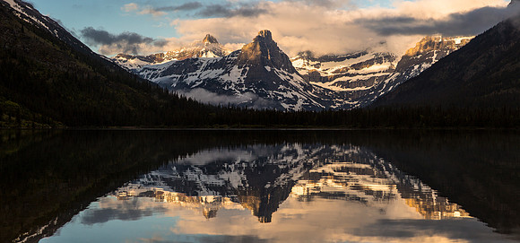 Cosley Lake Sunrise Panorama