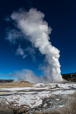 Old Faithful at -10ºF