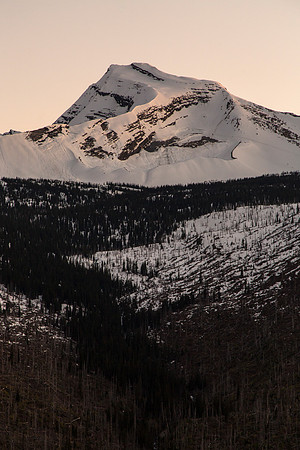 Heavans Peak Evening Light Portrait