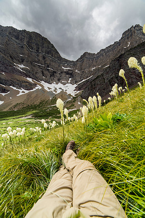 Relaxing in the Beargrass Portrait