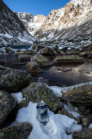 Summit Soda at Solitude Lake