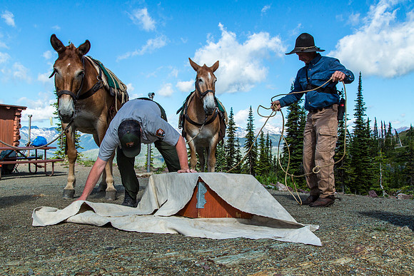 Packing at Granite Park 3