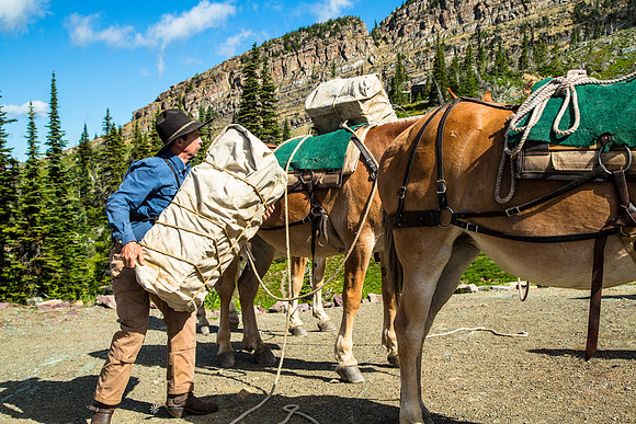 Packing at Granite Park 4