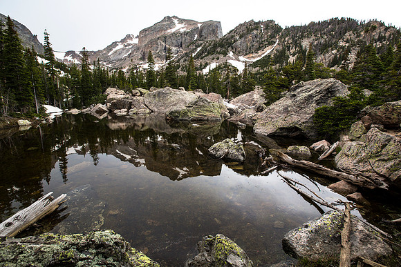 Approaching Lake Hiyaha