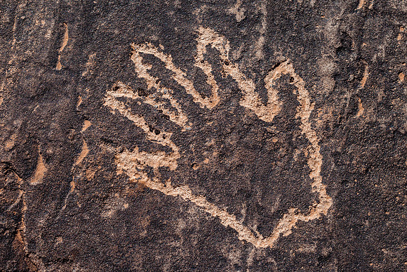 Hand Petroglyph