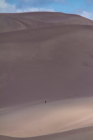 Dunes Hiker Portrait