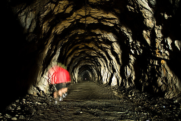 Old Gold Mining Tunnel
